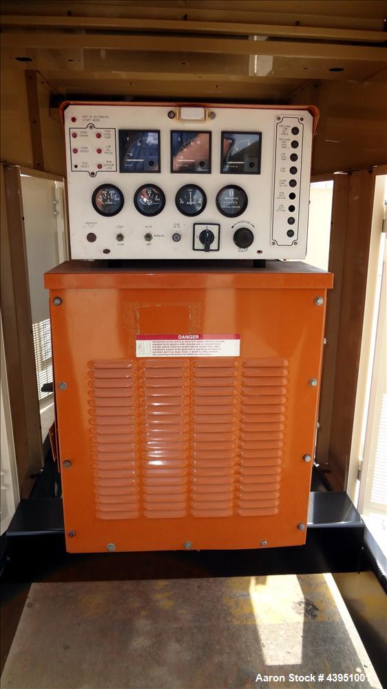 Used- Generac 80 kW standby propane fuel generator set, model 96A02334-S.