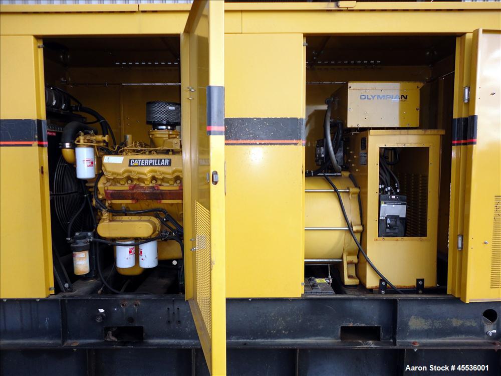 Used Caterpillar / Olympian 150 kW Standby Diesel Generator Set, Model 96A06195S