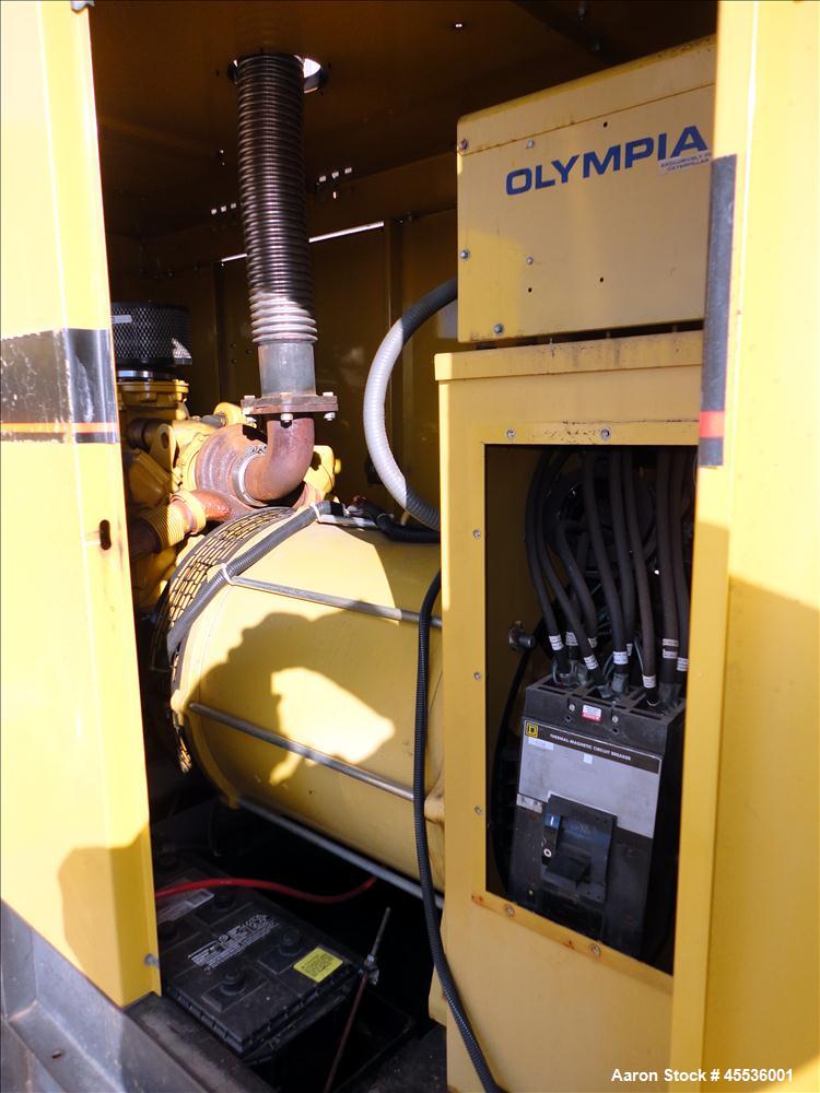 Used Caterpillar / Olympian 150 kW Standby Diesel Generator Set, Model 96A06195S