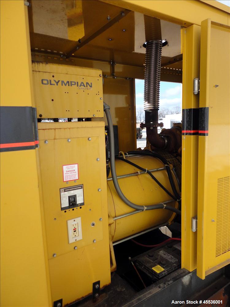 Used Caterpillar / Olympian 150 kW Standby Diesel Generator Set, Model 96A06195S