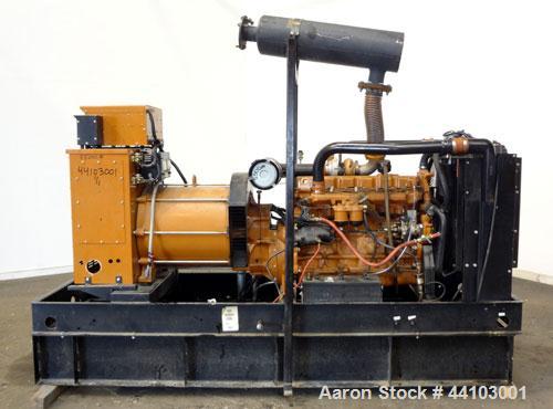 Used Generac 180 kW standby (140kW prime) diesel generator set, model 97A01001-S, type SD180-K367.5018CPNNC, SN-2033303. Generac 7.5DTA 7.5 liter engine rated 288 HP @ 1800 RPM. 3/60/277/480V. Curren...