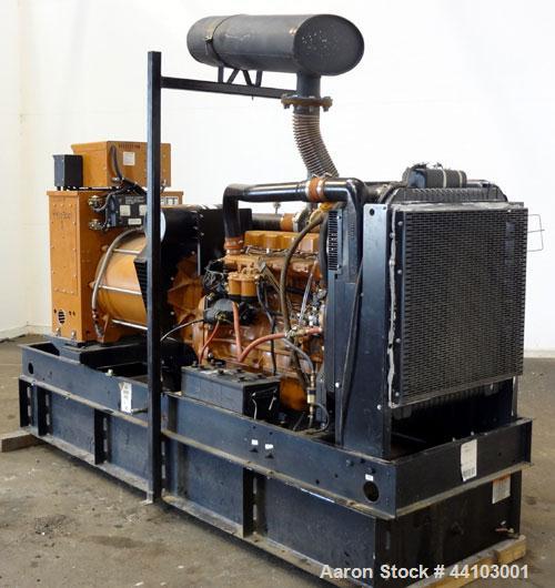 Used Generac 180 kW standby (140kW prime) diesel generator set, model 97A01001-S, type SD180-K367.5018CPNNC, SN-2033303. Generac 7.5DTA 7.5 liter engine rated 288 HP @ 1800 RPM. 3/60/277/480V. Curren...