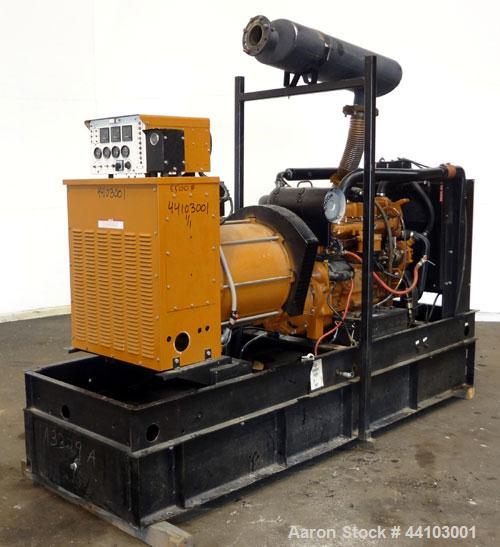 Used Generac 180 kW standby (140kW prime) diesel generator set, model 97A01001-S, type SD180-K367.5018CPNNC, SN-2033303. Generac 7.5DTA 7.5 liter engine rated 288 HP @ 1800 RPM. 3/60/277/480V. Curren...