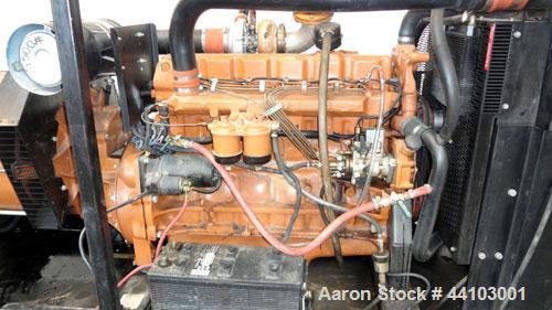 Used Generac 180 kW standby (140kW prime) diesel generator set, model 97A01001-S, type SD180-K367.5018CPNNC, SN-2033303. Generac 7.5DTA 7.5 liter engine rated 288 HP @ 1800 RPM. 3/60/277/480V. Curren...