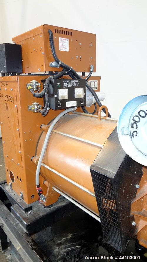Used Generac 180 kW standby (140kW prime) diesel generator set, model 97A01001-S, type SD180-K367.5018CPNNC, SN-2033303. Generac 7.5DTA 7.5 liter engine rated 288 HP @ 1800 RPM. 3/60/277/480V. Curren...