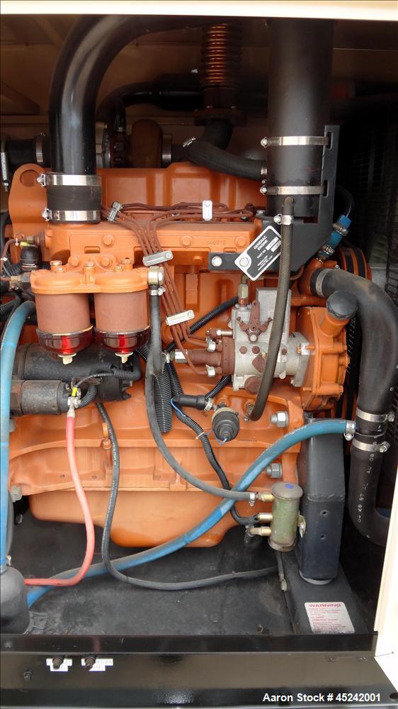 Used Generac 100 kW Diesel Generator Set, Model 97A04577-S