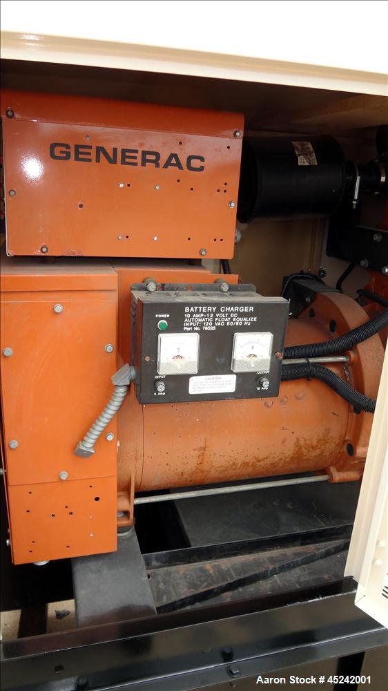 Used Generac 100 kW Diesel Generator Set, Model 97A04577-S