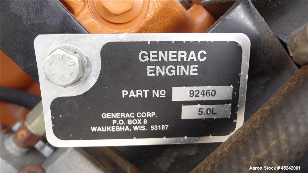 Used Generac 100 kW Diesel Generator Set, Model 97A04577-S