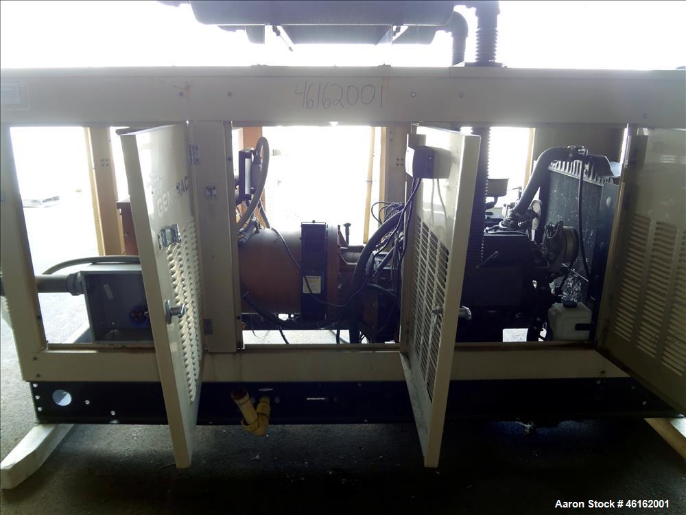 Used Generac 100kW standby natural gas generator. GM 7.4 Liter engine.