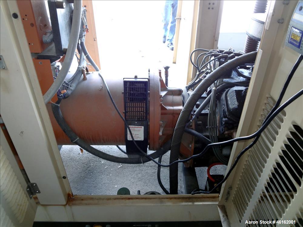 Used- Generac 100kW standby natural gas generator. GM 7.4 Liter engine.