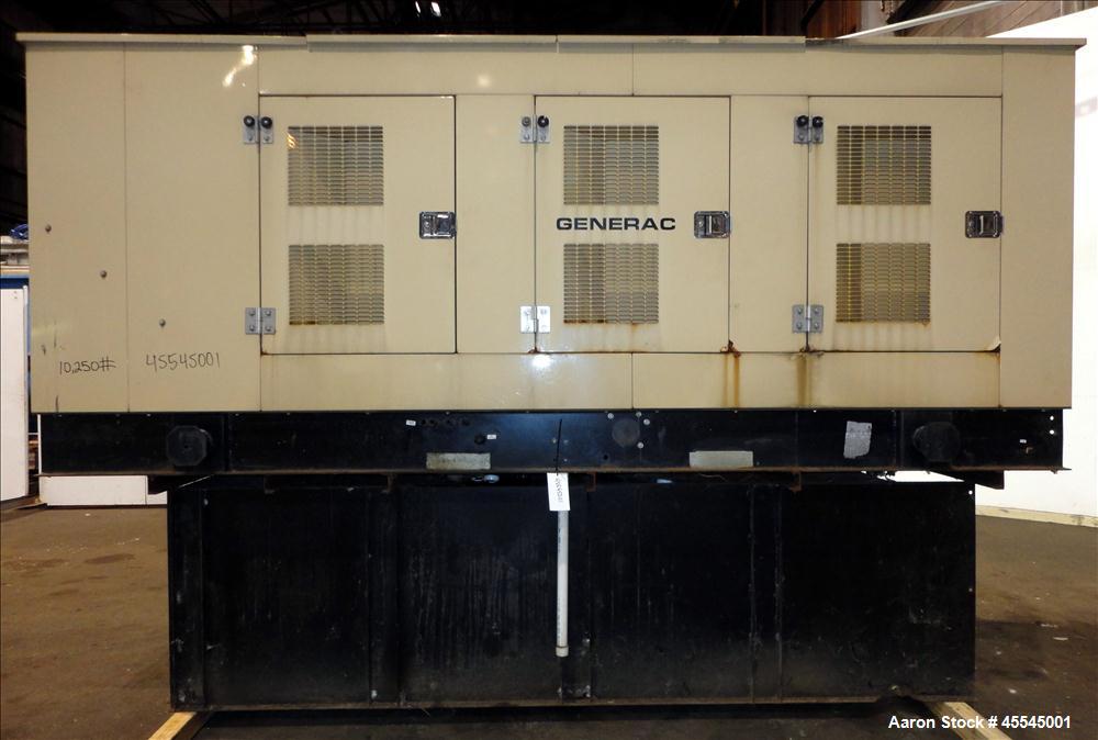 Used Generac 300 kW Standby (270 kW Prime) Diesel Generator Set, Model 99A-02726S