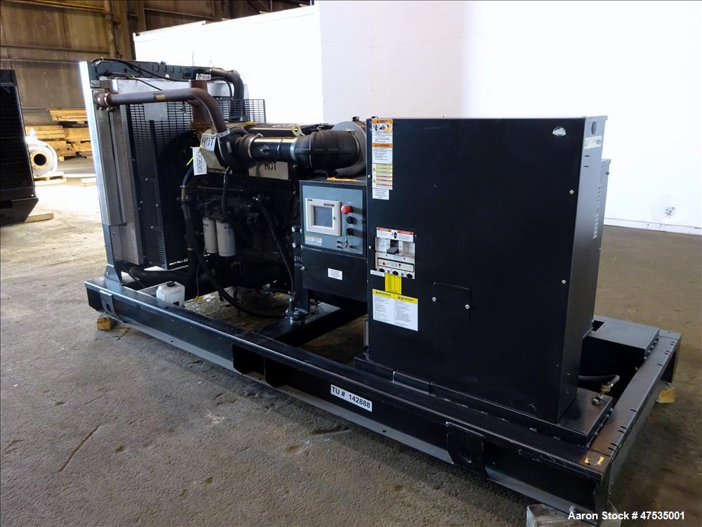 Used Generac 300 kW standby (270 kW prime) diesel generator set, model SD300.