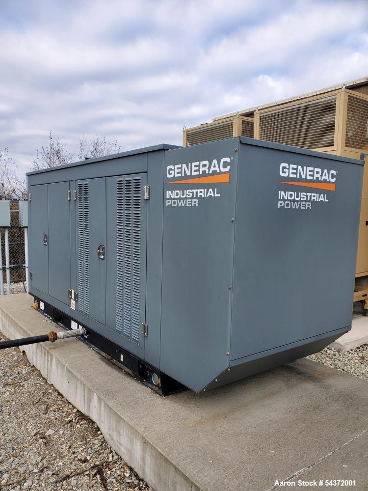 Used Generac MG150 Natural Gas Generator – 140kW / 175 kVA, Weather Enclosed, Only 176 Hours