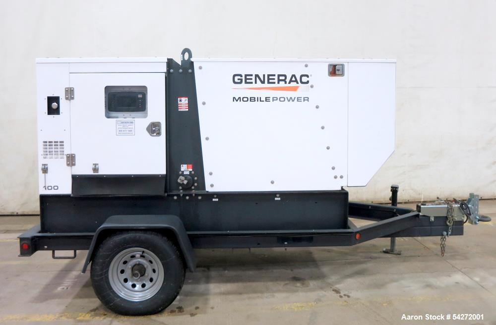 Rental-Grade Magnum MMG100 78 kW Prime Generator on Trailer – 2016, 57 Hours