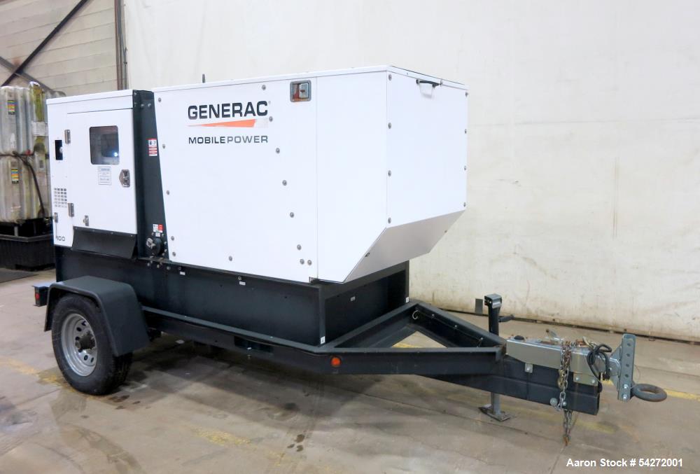 Rental-Grade Magnum MMG100 78 kW Prime Generator on Trailer – 2016, 57 Hours