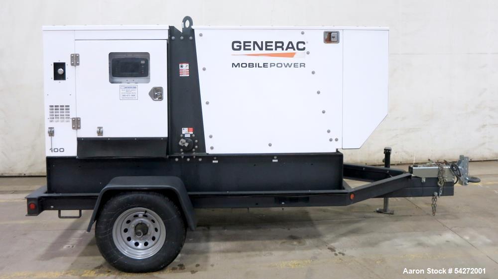 Rental-Grade Magnum MMG100 78 kW Prime Generator on Trailer – 2016, 57 Hours