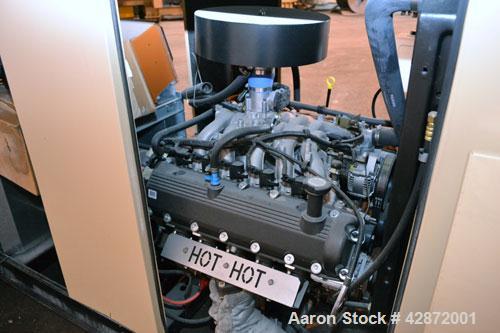 Used Generac 150 kW Natural Gas Generator Set, Model QT15068ANSN SN-4842574, Ford model WSG1068 SN-07VS65939. 1/120/240V. 700 Amp main-line circuit breaker. Weather Enclosure, Year 2007, 0 Hours
