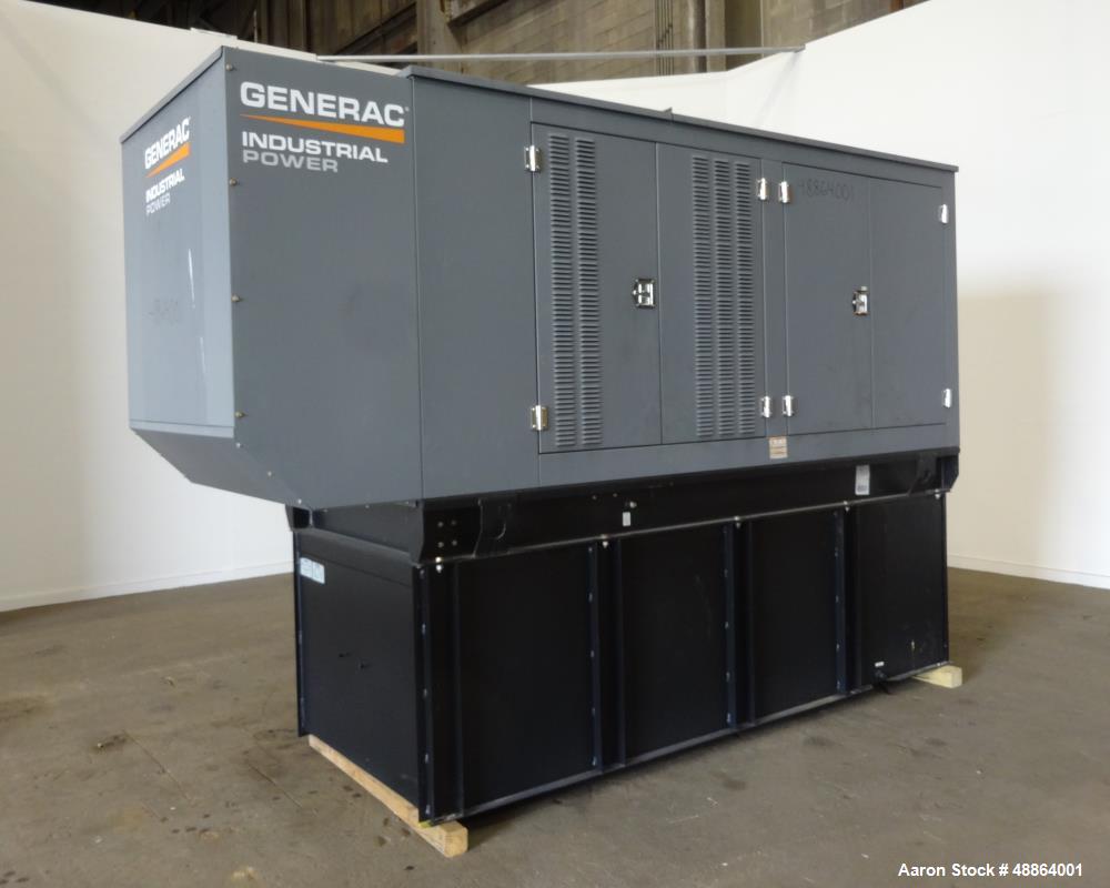 Used Generac 230 kW stanby diesel generator set, Model SD0230KG178.7D18HPYY3, S