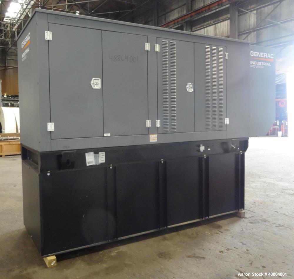 Used Generac 230 kW stanby diesel generator set, Model SD0230KG178.7D18HPYY3, S