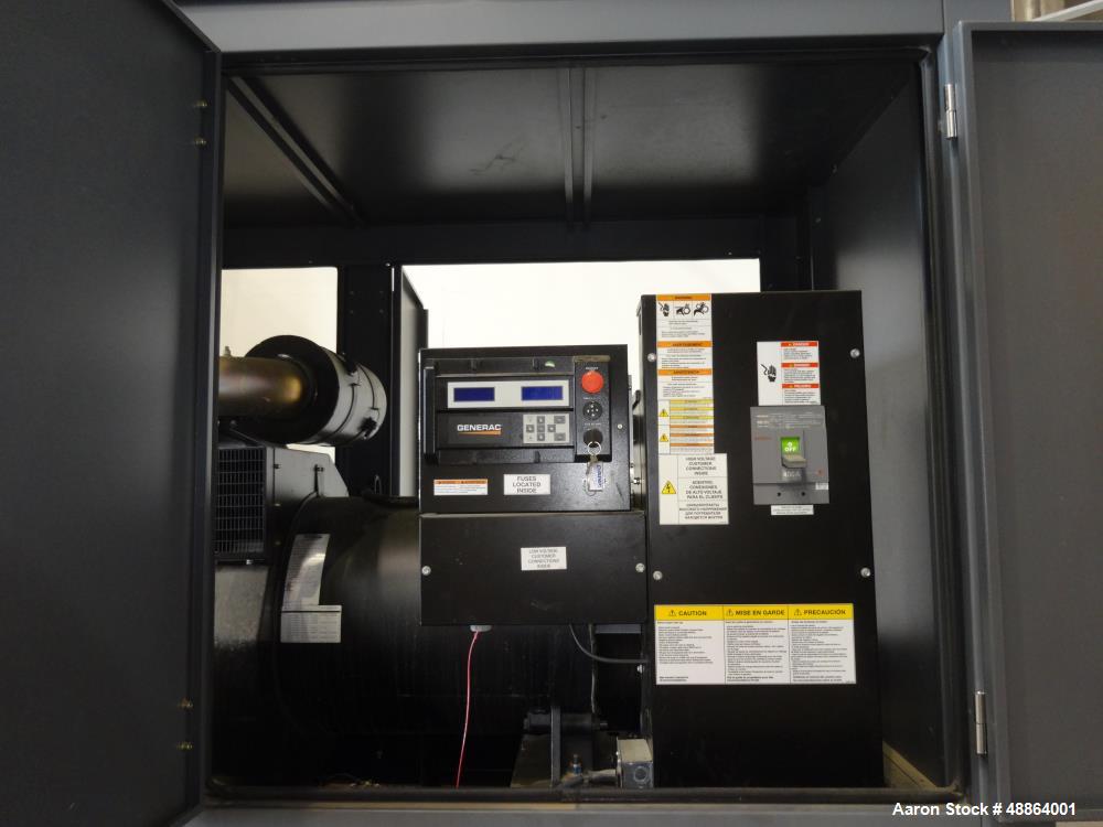 Used Generac 230 kW stanby diesel generator set, Model SD0230KG178.7D18HPYY3, S