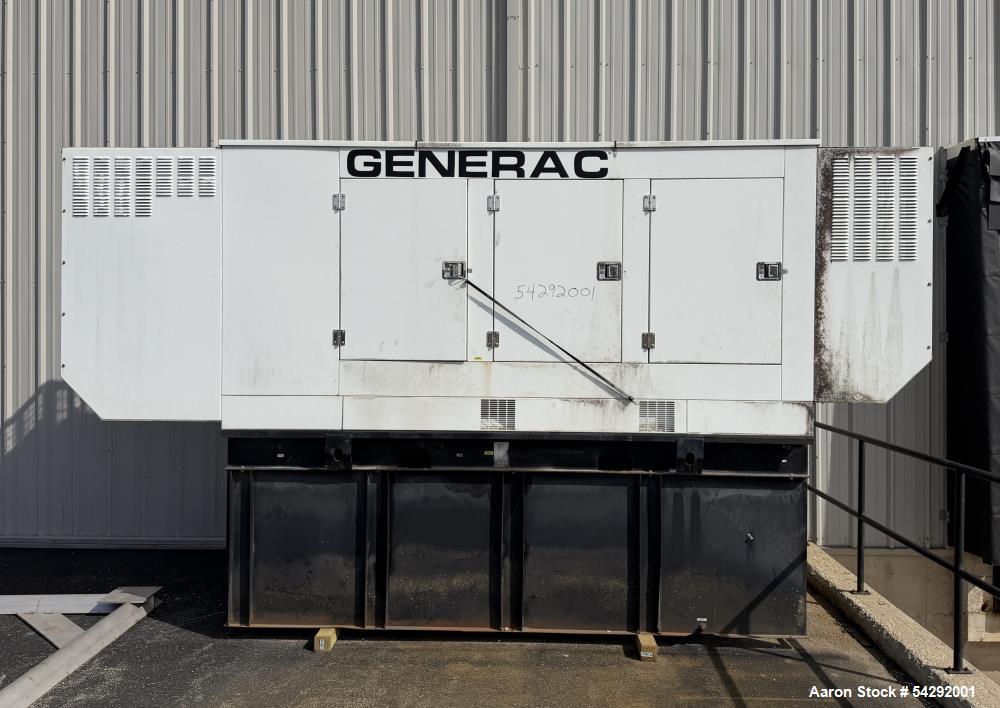 Buy Used Generac 350kW Standby Generator – 800A Breaker, Only 276 Hours