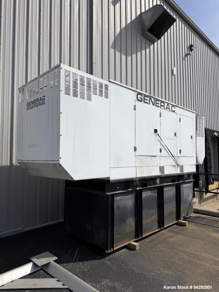 Buy Used Generac 350kW Standby Generator – 800A Breaker, Only 276 Hours