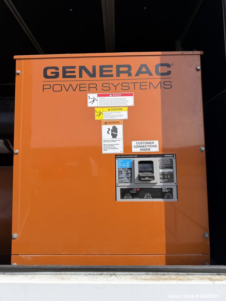 Buy Used Generac 350kW Standby Generator – 800A Breaker, Only 276 Hours