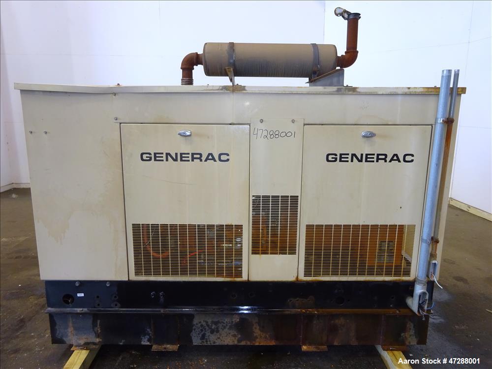 Used- Generac 60 KW Diesel Generator set, Model SD060.