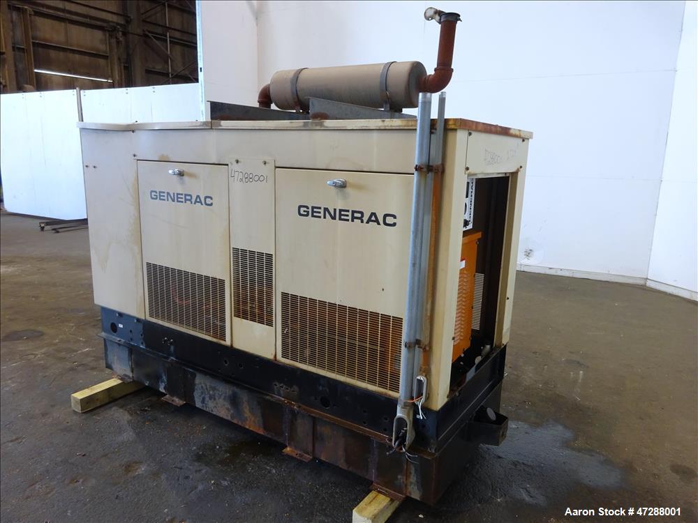 Used Generac 60 KW Diesel Generator set, Model SD060.
