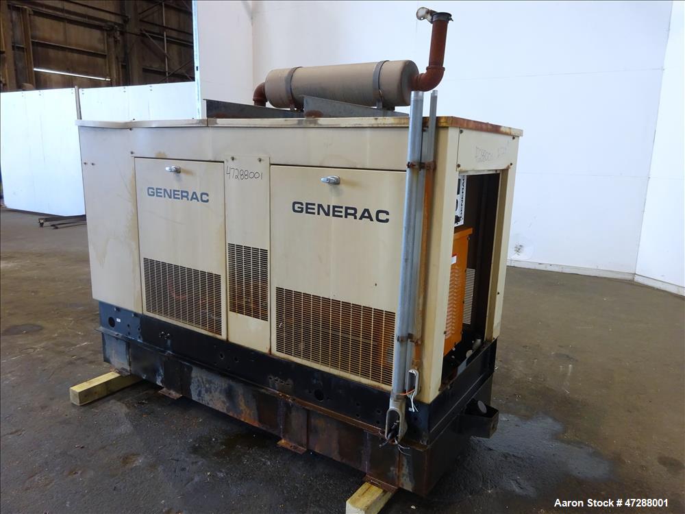 Used- Generac 60 KW Diesel Generator set, Model SD060.