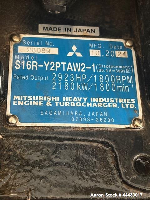 Unused Generac 2000 kW Diesel Generator | Mitsubishi S16R Engine 480V Industrial Power Unit