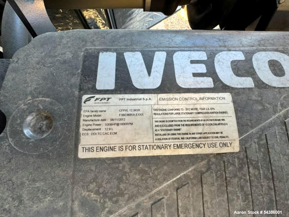 Used Generac SD350 Diesel Generator – 350 kW / 438 kVA with 2,000 Gallon Base Tank, Only 275 Hours