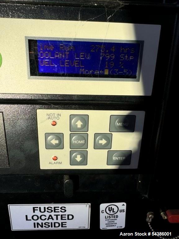 Used Generac SD350 Diesel Generator – 350 kW / 438 kVA with 2,000 Gallon Base Tank, Only 275 Hours