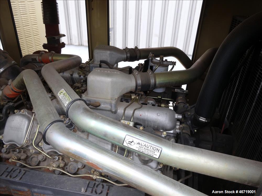 Used Generac 400 kW diesel generator, model SD400, Mitsubishi 16.0L engine