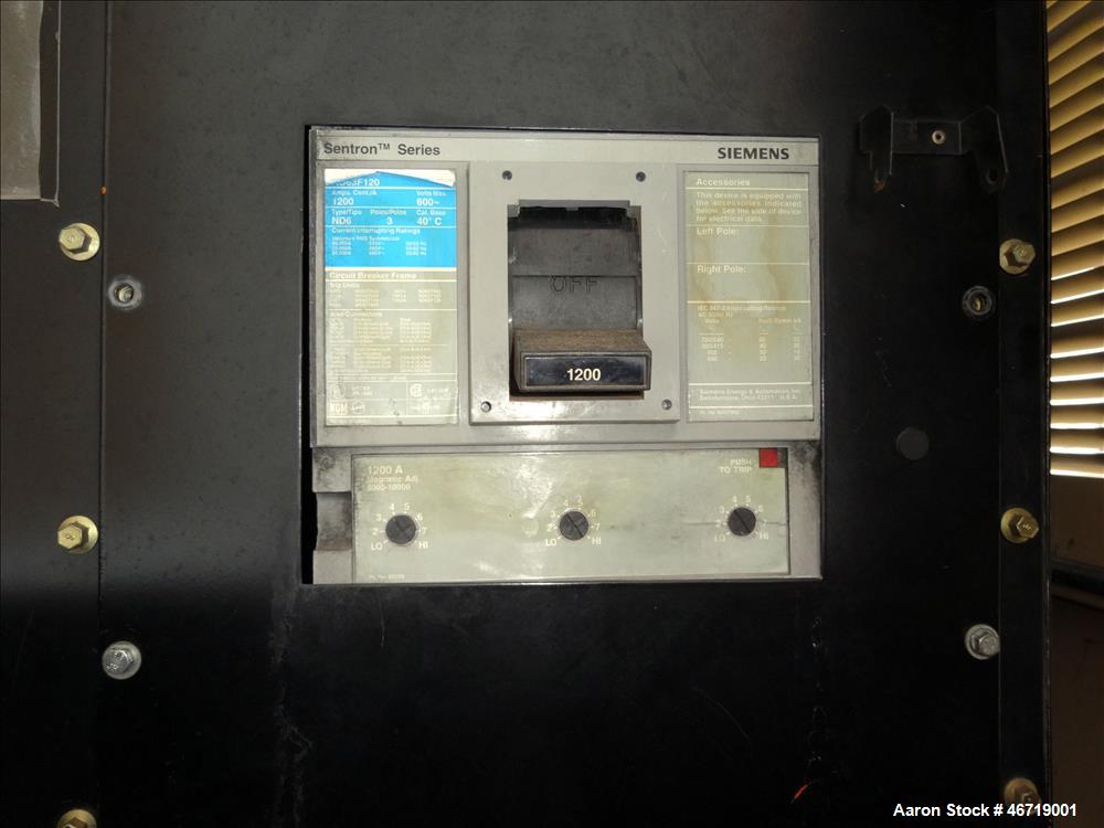 Used Generac 400 kW diesel generator, model SD400, Mitsubishi 16.0L engine