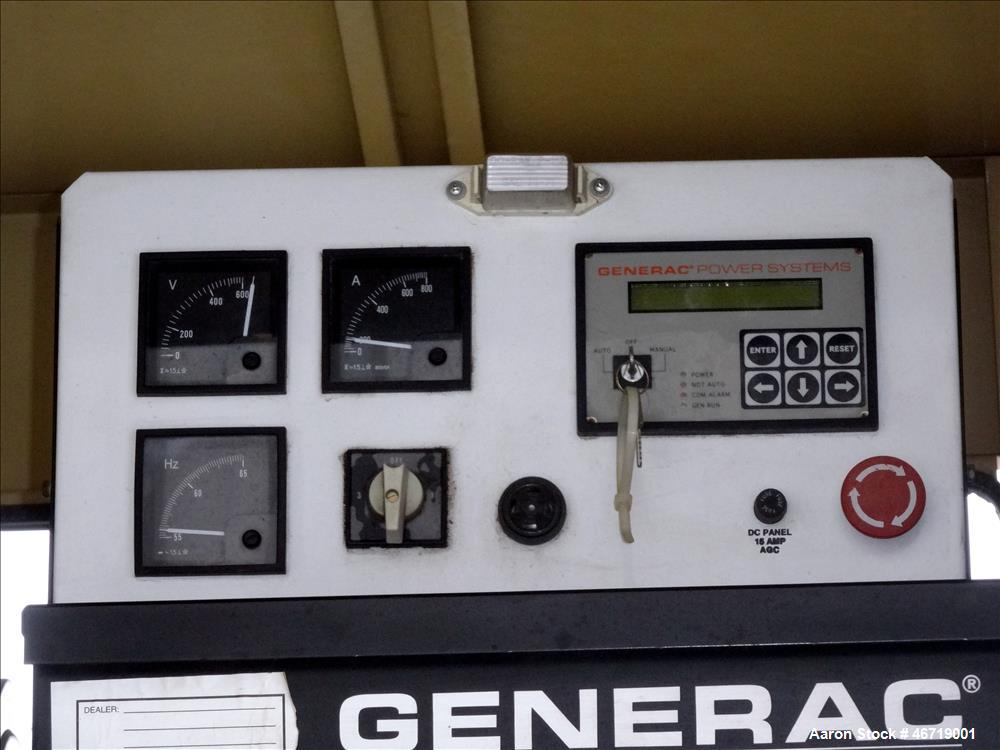 Used Generac 400 kW diesel generator, model SD400, Mitsubishi 16.0L engine