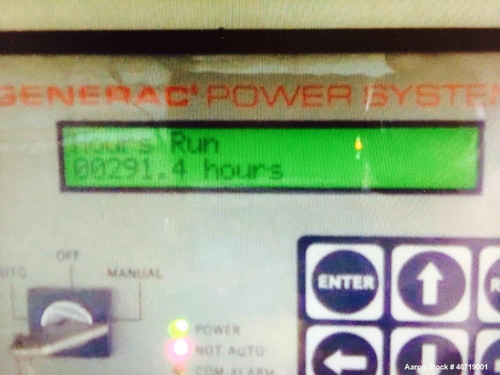 Used Generac 400 kW diesel generator, model SD400, Mitsubishi 16.0L engine