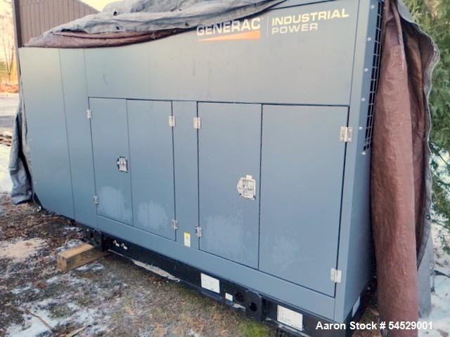 Unused Generac SG080 Natural Gas Generator – 80 kW Standby Power System in Sound Attenuated Enclosure