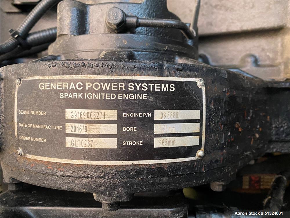 Used-  Generac SG200 200 kW Natural Gas Generator Set