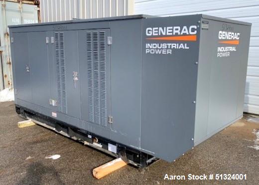 Used-  Generac SG200 200 kW Natural Gas Generator Set