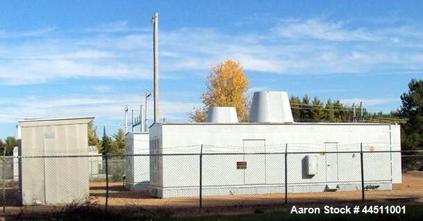 Used General Motors 2000 kW Diesel Generator Set.  EMD Model 16-567-FD4 engine rated 2875 hp @ 900 rpm, serial #70-M3-1008.  3/60/4160V.  Weather enclosure.  125 gallon day tank. Control building wit...