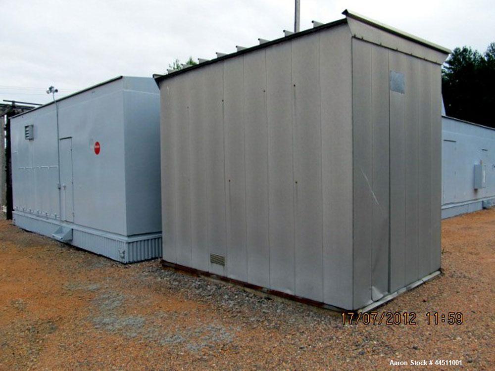 Used General Motors 2000 kW Diesel Generator Set.  EMD Model 16-567-FD4 engine rated 2875 hp @ 900 rpm, serial #70-M3-1008.  3/60/4160V.  Weather enclosure.  125 gallon day tank. Control building wit...