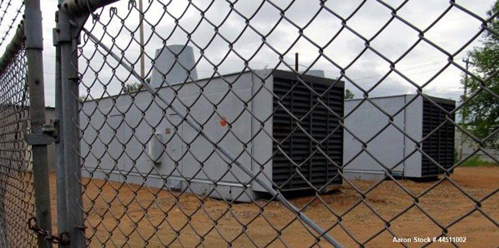 Used General Motors 2000 kW Diesel Generator Set.  EMD Model 16-567-FD4 engine, rated 2875 hp @ 900 rpm, serial #70-M3-1122.  3/60/4160V.  Weather enclosure.  125 Gallon day tank. Control building wi...