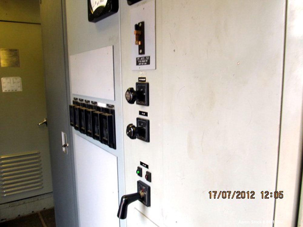 Used General Motors 2000 kW Diesel Generator Set.  EMD Model 16-567-FD4 engine, rated 2875 hp @ 900 rpm, serial #70-M3-1122.  3/60/4160V.  Weather enclosure.  125 Gallon day tank. Control building wi...