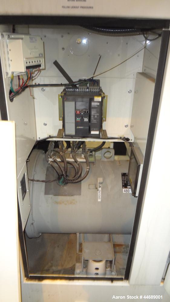 Used Hess / Daewoo 220 kW natural gas generator. Daewoo model GE12TI engine.