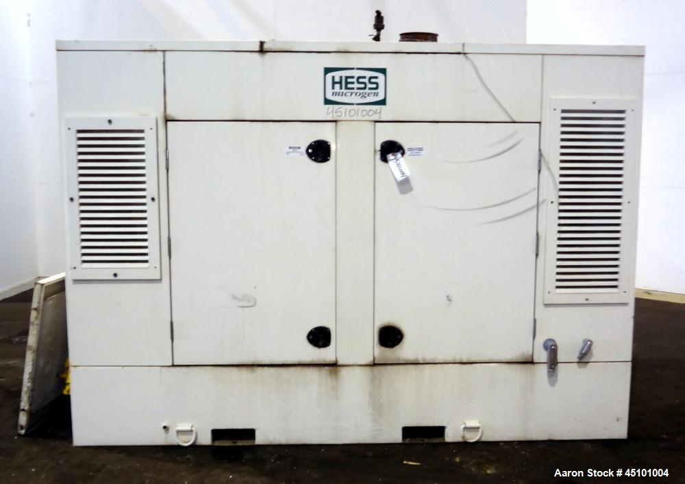 Used Hess Microgen / Doosan 400 kW Continuous Rated Natural Gas Generator Set