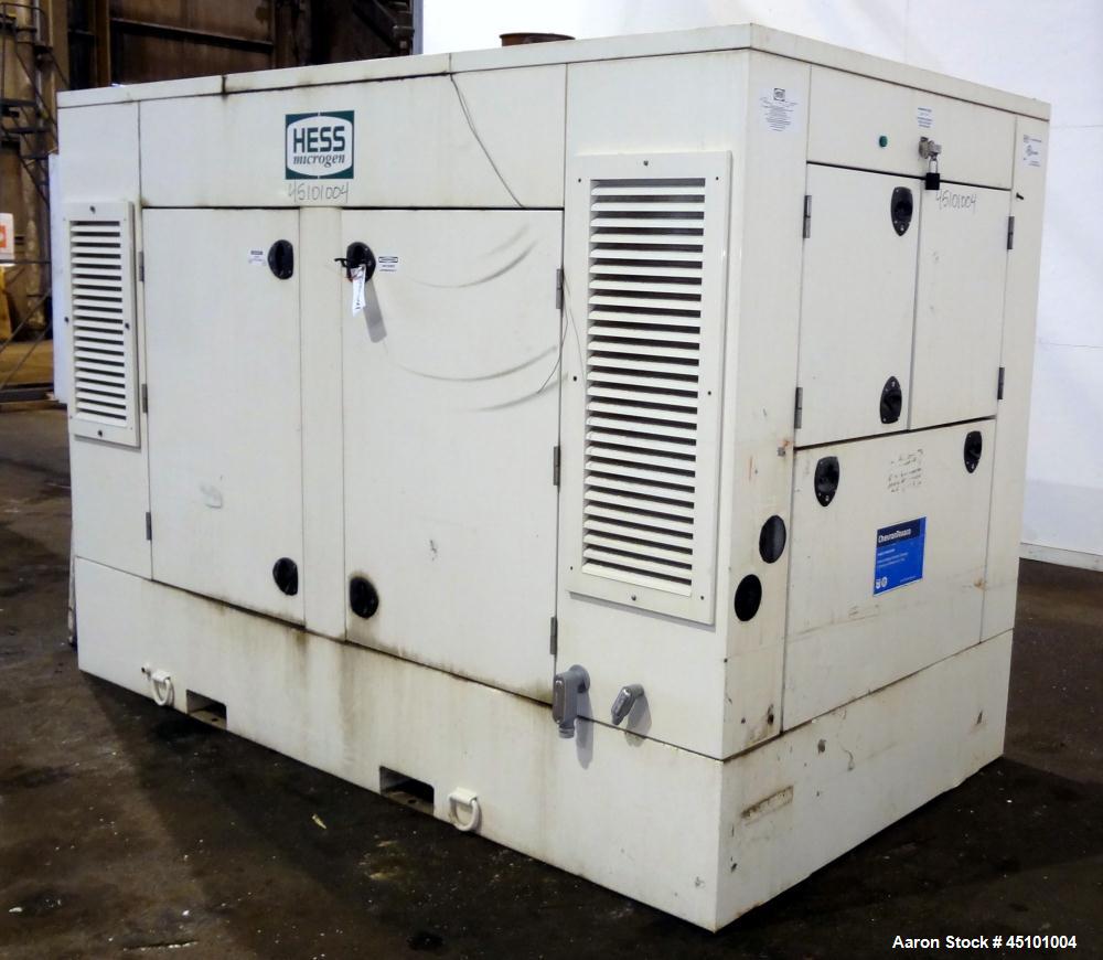 Used Hess Microgen / Doosan 400 kW Continuous Rated Natural Gas Generator Set