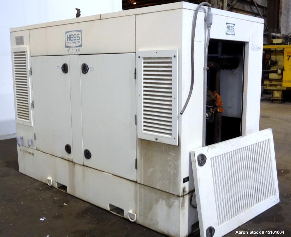 Used Hess Microgen / Doosan 400 kW Continuous Rated Natural Gas Generator Set