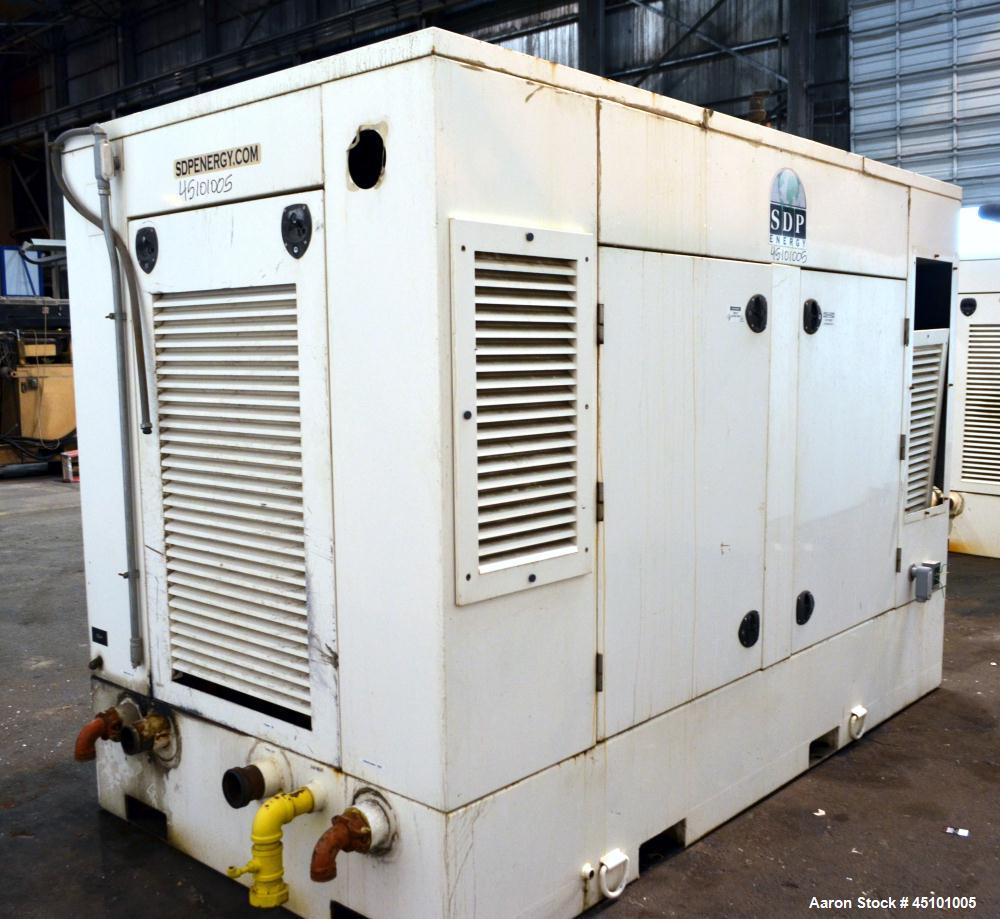 Used Hess Microgen / Doosan 400 kW Continuous Rated Natural Gas Generator Set