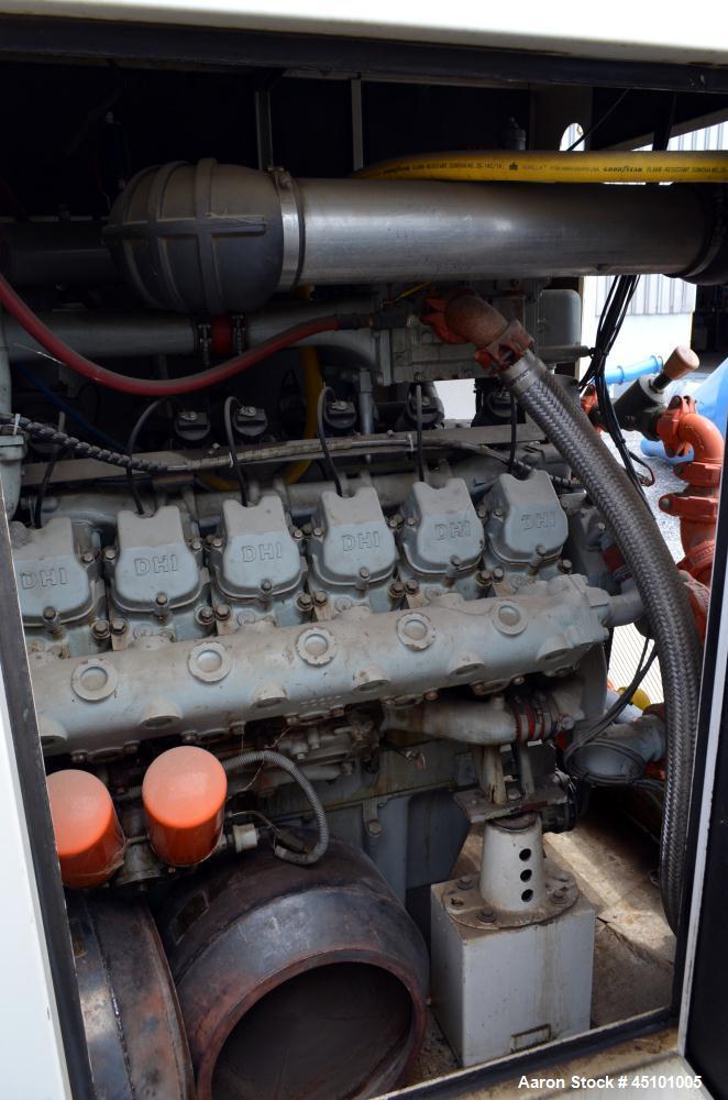 Used Hess Microgen / Doosan 400 kW Continuous Rated Natural Gas Generator Set
